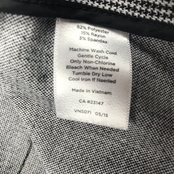 Talbots Woman's Dress Pants Hounds Tooth Size 6 - Picture 6 of 6